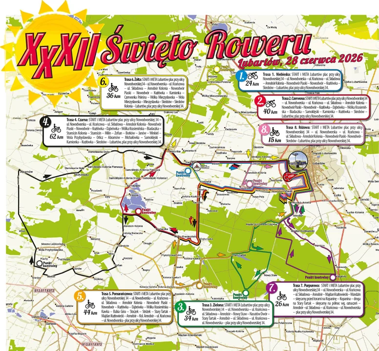 Którędy na Święto Roweru? Znamy rozkład tras (zdjęcia) - Zdjęcie główne