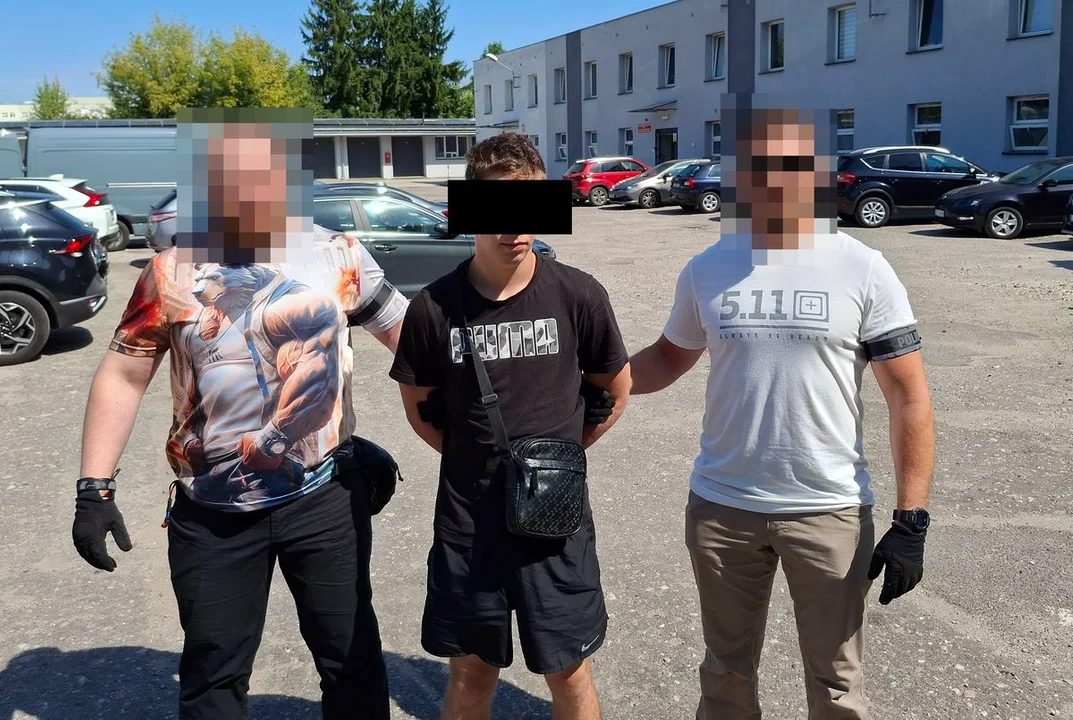 Nastoletni oszuści w rękach lubelskiej policji. Jeden schował się w polu ziemniaków