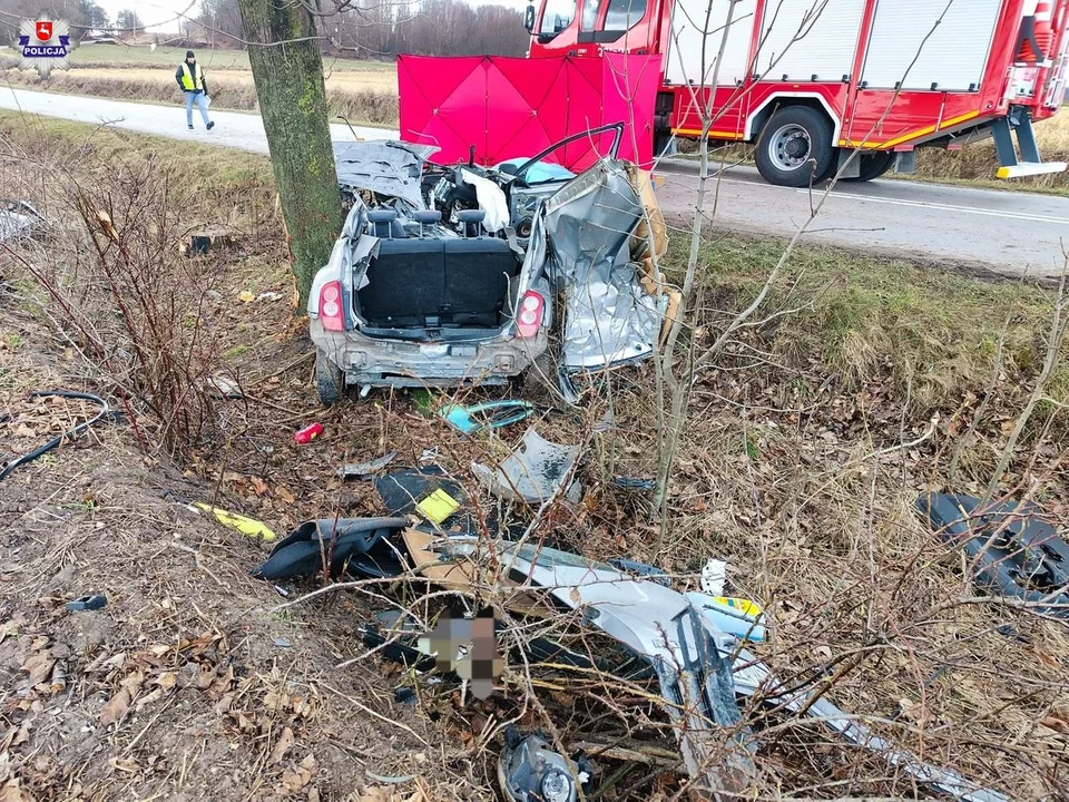 Zamość: Śmiertelny wypadek w Zalesiu