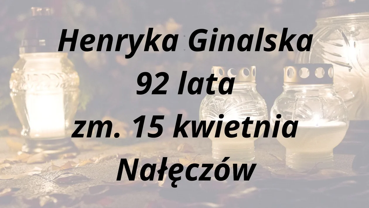 Nekrologi Puławy