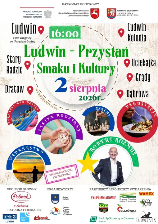 Smaki, kultura i nagrody. Przystań Smaku i Kultury zaprasza do Gminy Ludwin - Zdjęcie główne