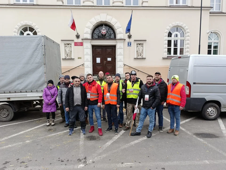 Powiat opolski: Nasi rolnicy też protestowali w Lublinie