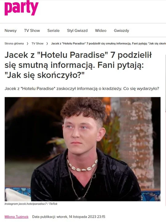 Jacek Kania w mediach