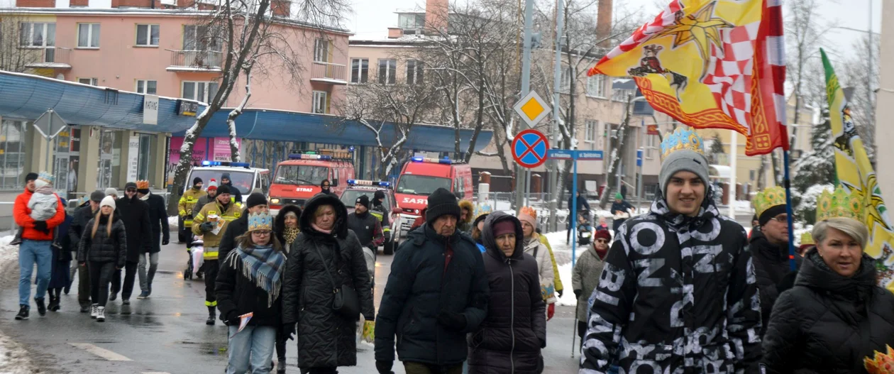 Wędrowaliśmy z Trzema Królami po ulicach Łukowa