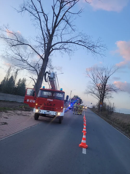 Zamiast lanego poniedziałku – nawałnica i dziesiątki akcji. Powiat garwoliński dawno czegoś takiego nie widział