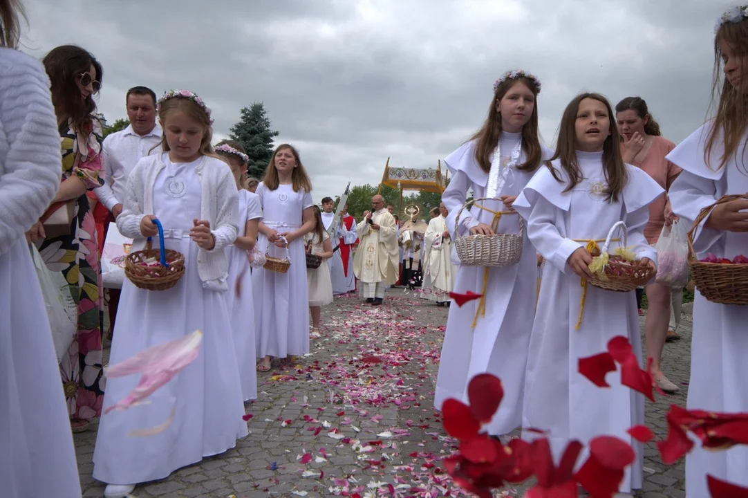 Procesja  Bożego Ciała w Puławach