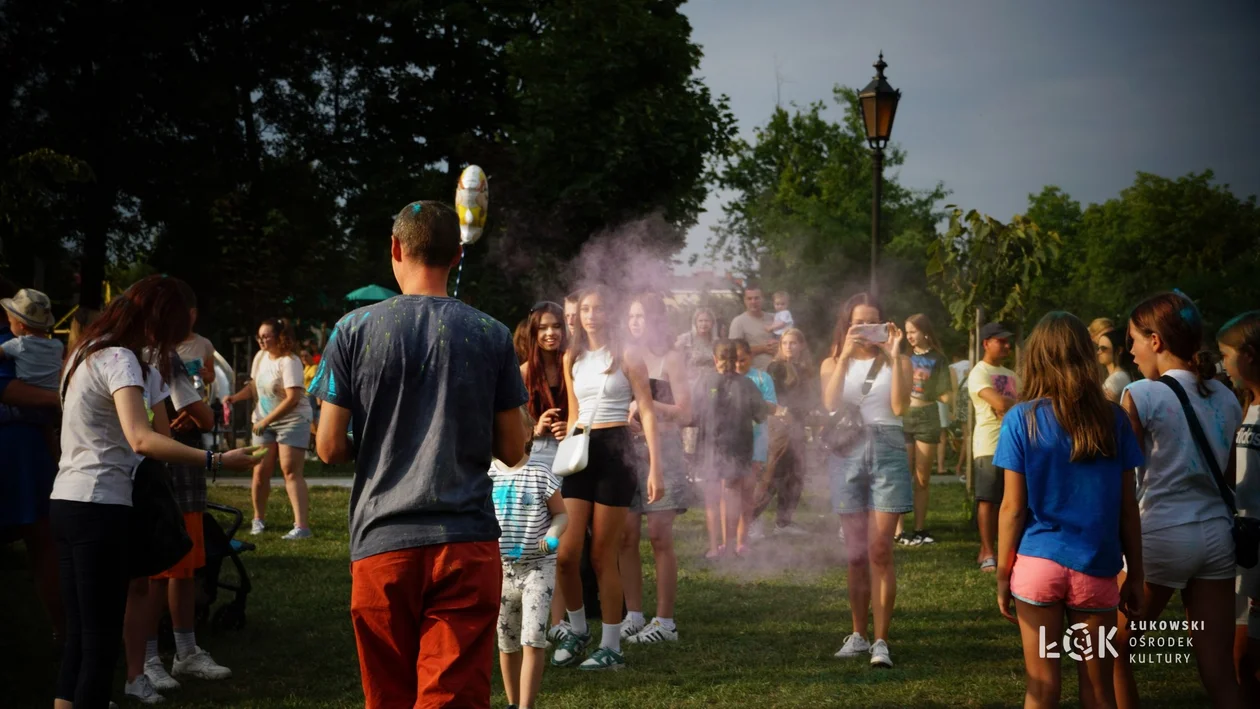 Festiwal Balonów, Baniek Mydlanych i Kolorów w Parku Miejskim w Łukowie