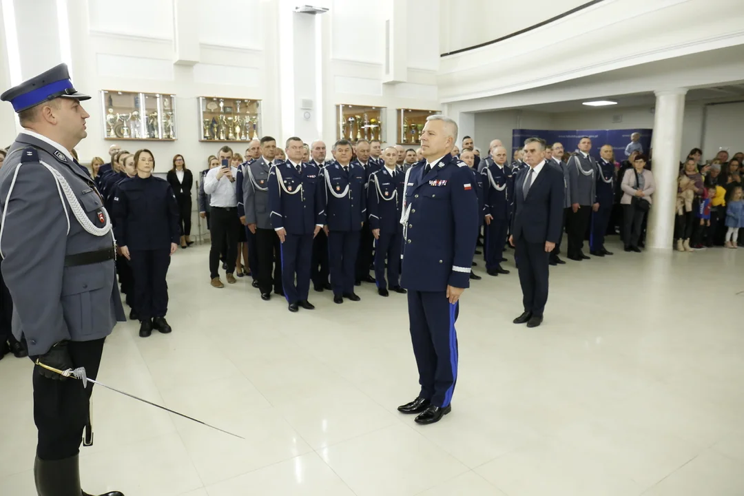 Nowi funkcjonariusze w szeregach lubelskiej policji. Złożyli już uroczyste ślubowanie