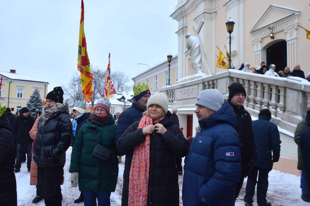 Wędrowaliśmy z Trzema Królami po ulicach Łukowa