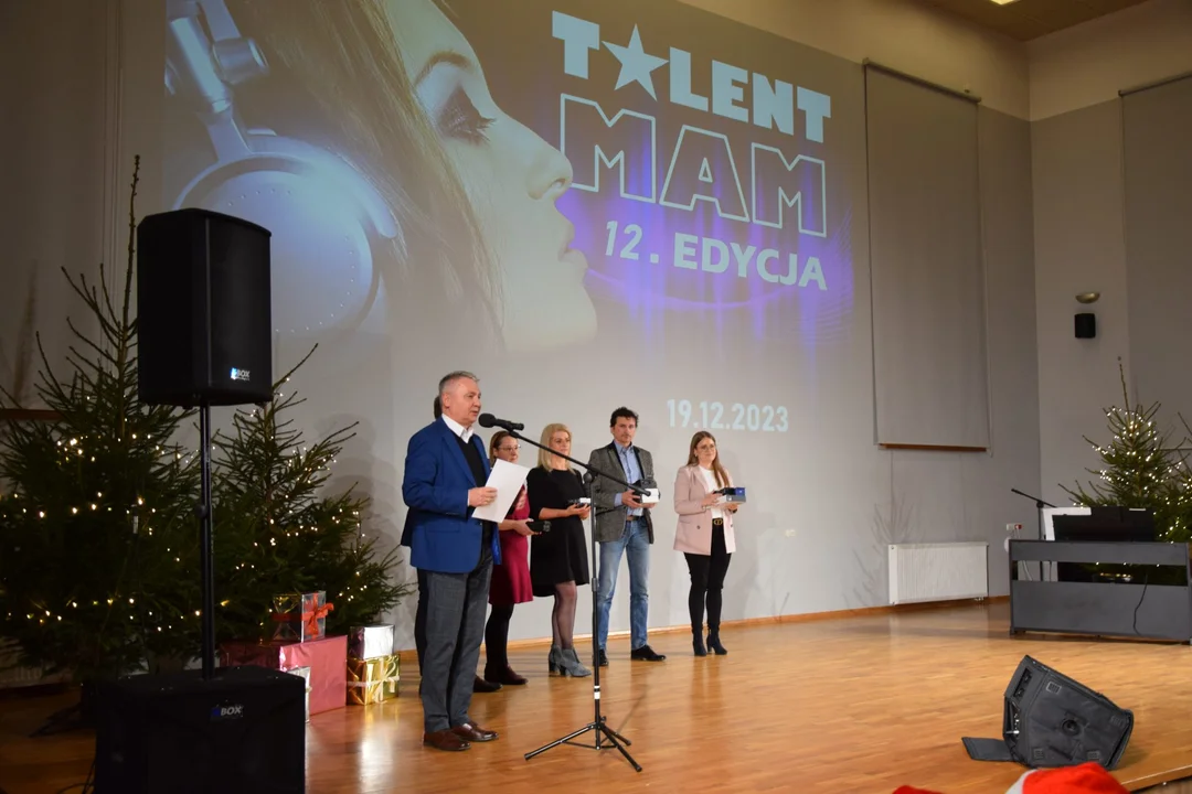 12. Edycja konkursu "TALENT MAM" w I LO im. T. Kościuszki w Łukowie.