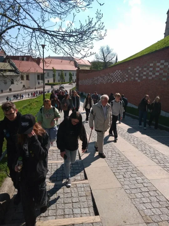 Uczniowie ze Stoczka Łukowskiego zwiedzili Kraków