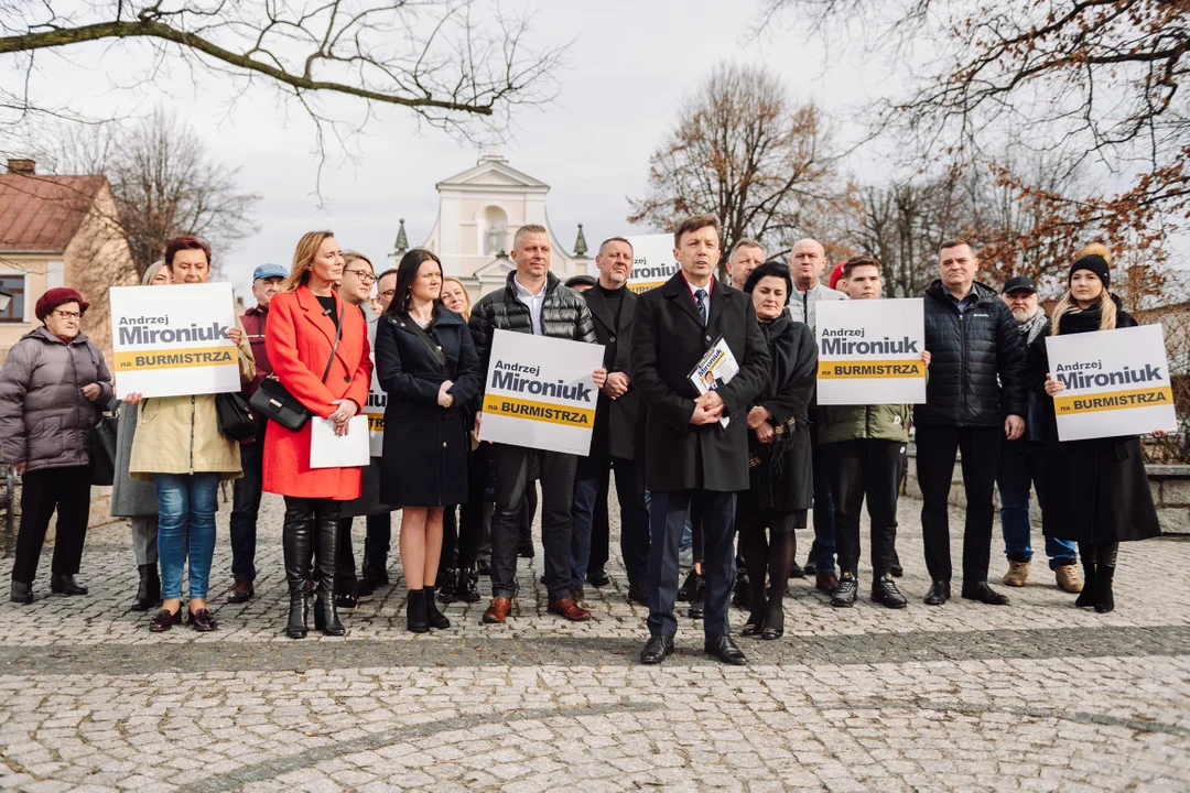 Andrzej Mironiuk przedstawił swój plan wyborczy. Międzyrzec dla mieszkańców (ZDJĘCIA) - Zdjęcie główne