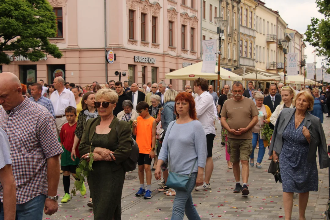 Procesja Bożego Ciała w archikatedrze lubelskiej