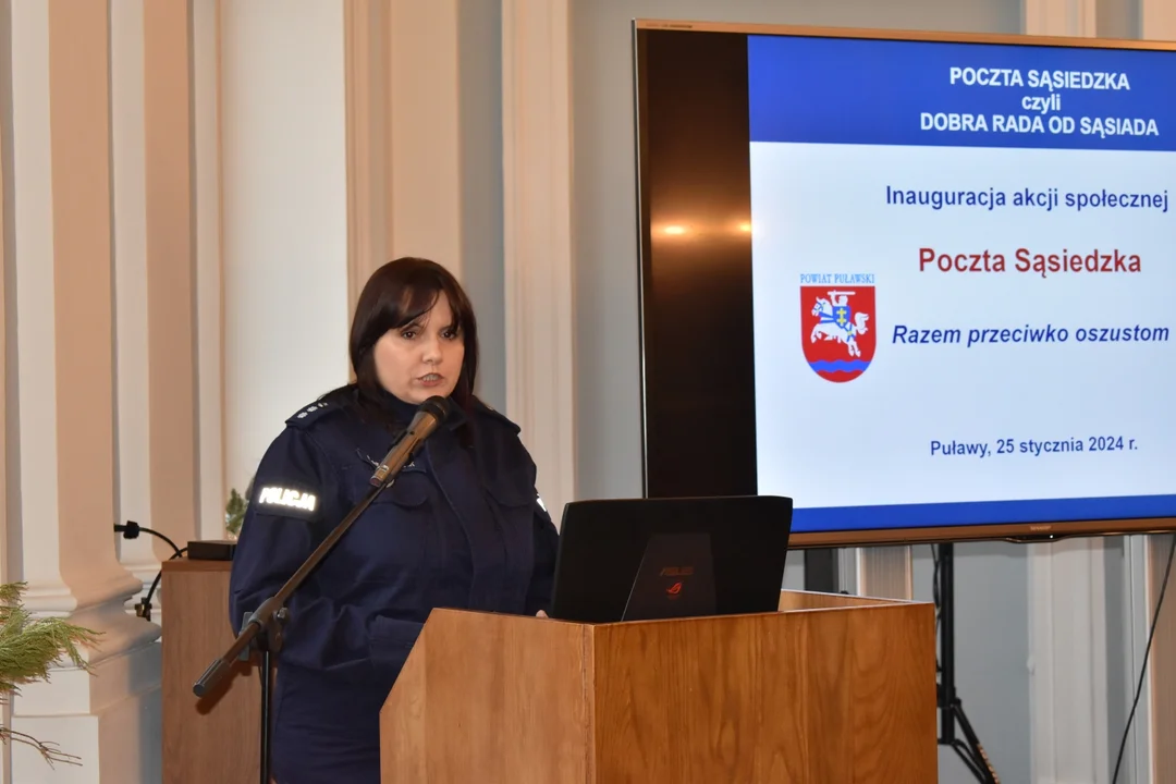 Nowa akcja informacyjna starostwa i policji w Puławach