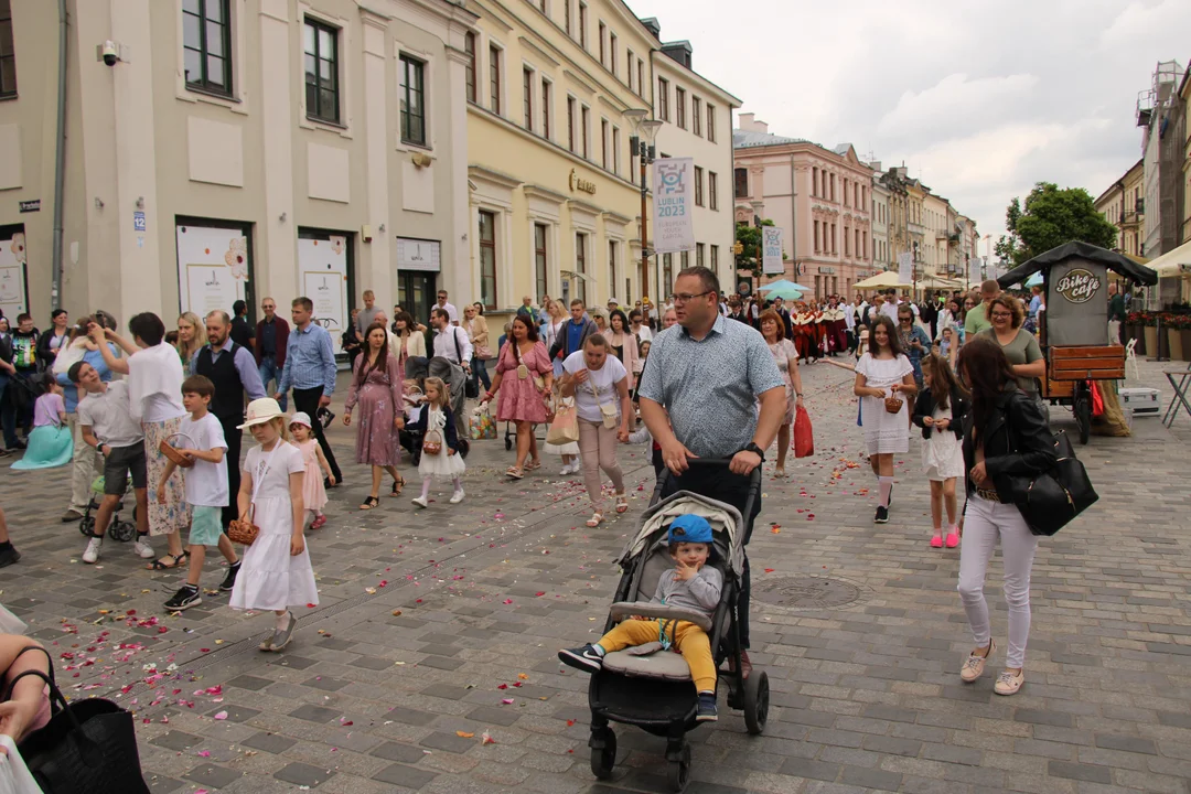 Procesja Bożego Ciała w archikatedrze lubelskiej