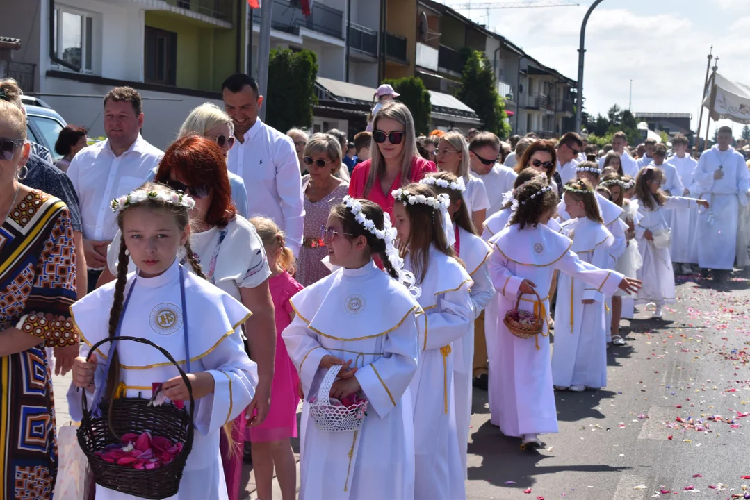 Święto Bożego Ciała w parafii Matki Kościoła w Łukowie
