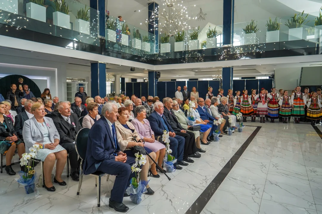 GMINA ŁUKÓW Świętowali Jubileusz Złotych Godów.