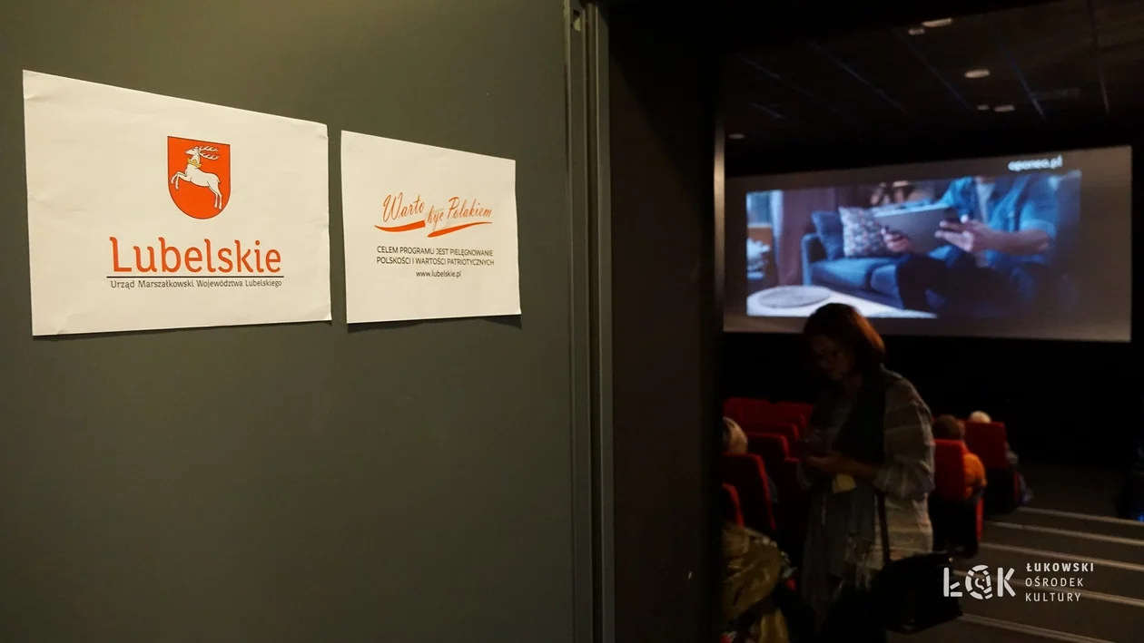 VII Łukowska Moc Kultury 2023 - Wyjątkowe Kino Moralnego Spokoju