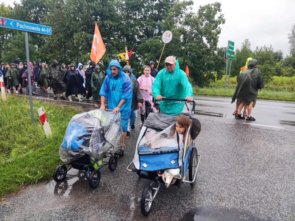 Pielgrzymi w powiecie puławskim