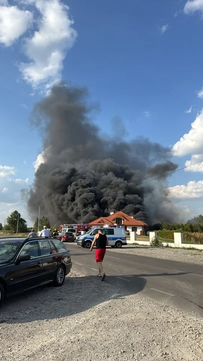 Pożar w Ławkach