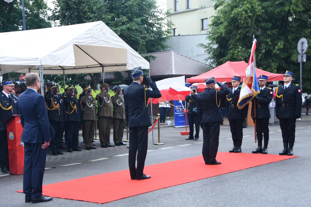 Wojewódzkie Obchody Dnia Strażaka w Łukowie