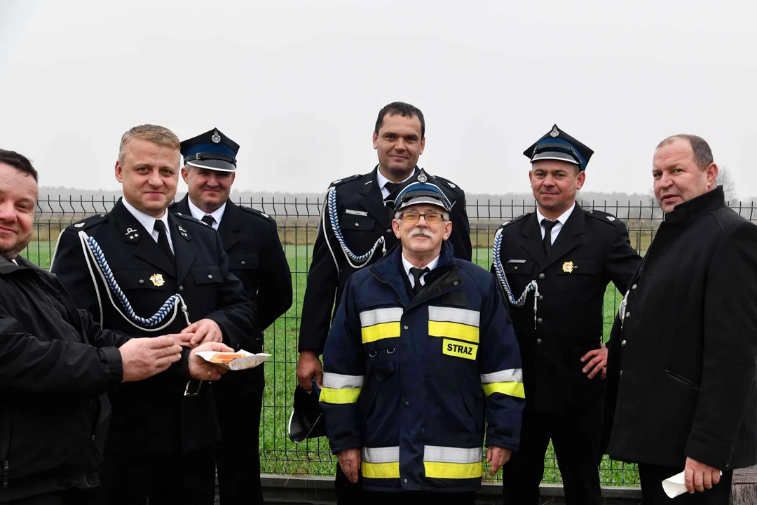 Zarzec Łukowski Msza Św. w intencji zmarłych strażaków z gminy Łuków