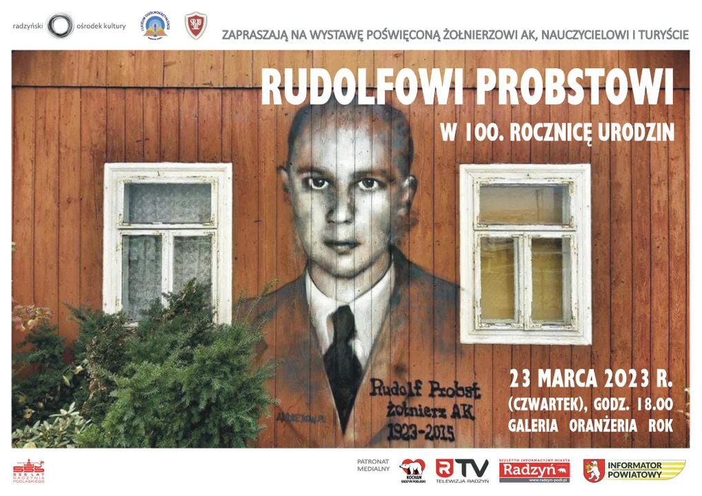 W czwartek  ( 23 marca) odsłonięcie Ławeczki Rudolfa Probsta i cykl wydarzeń z okazji 100. rocznicy urodzin - Zdjęcie główne