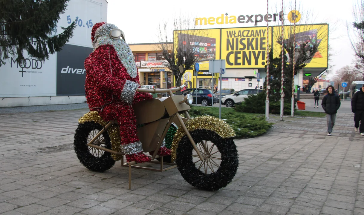 Mikołaj na motorze stanął w centrum Lubartowa (zdjęcia) - Zdjęcie główne