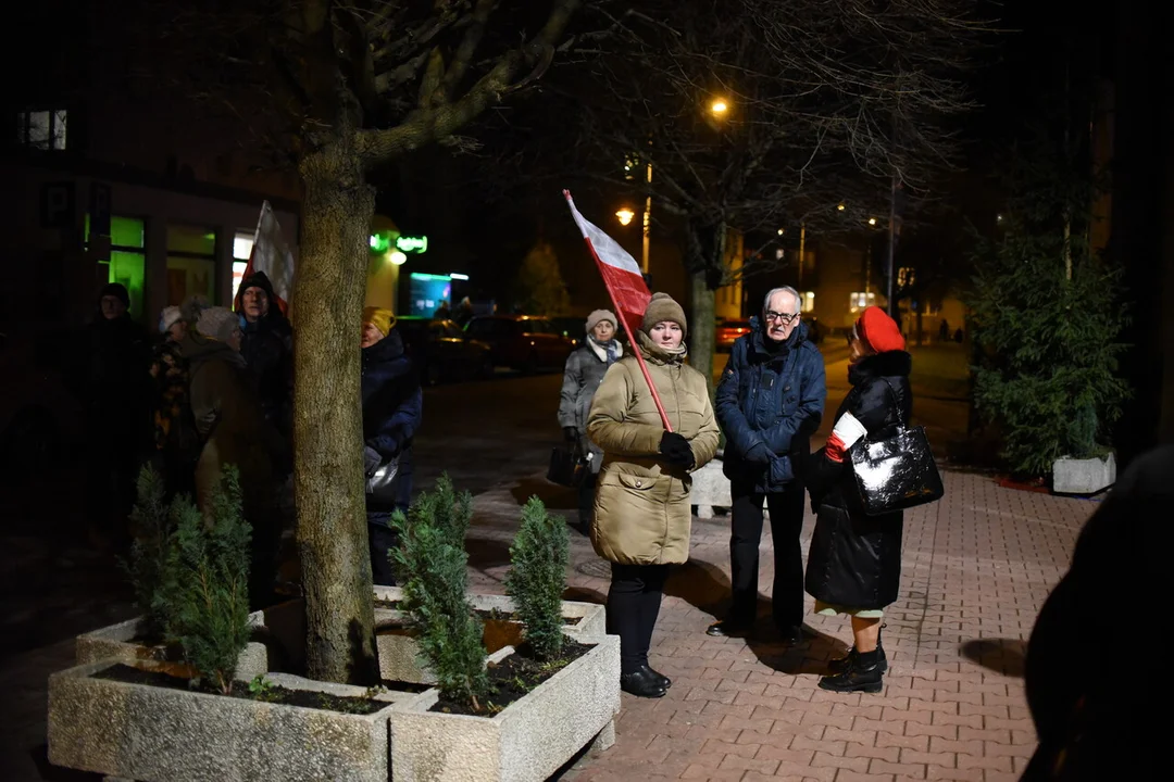 Protest pod TVP Lublin