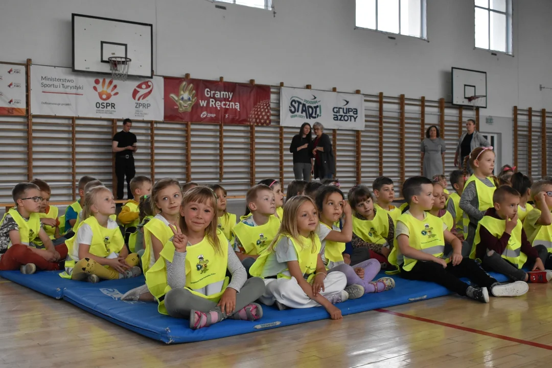 Lekcja bezpieczeństwa w puławskiej "Jedenastce"