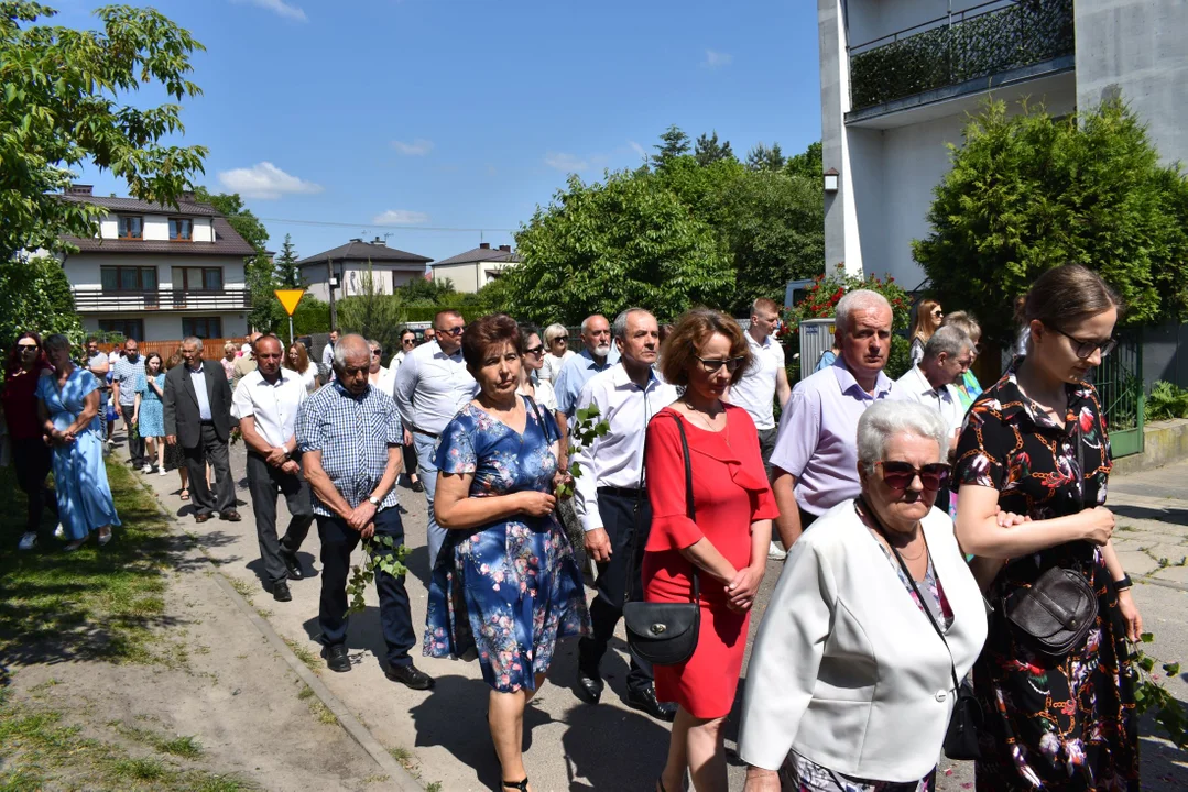 Święto Bożego Ciała w parafii Matki Kościoła w Łukowie