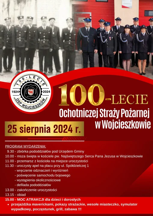 100-lecie OSP w Wojcieszkowie