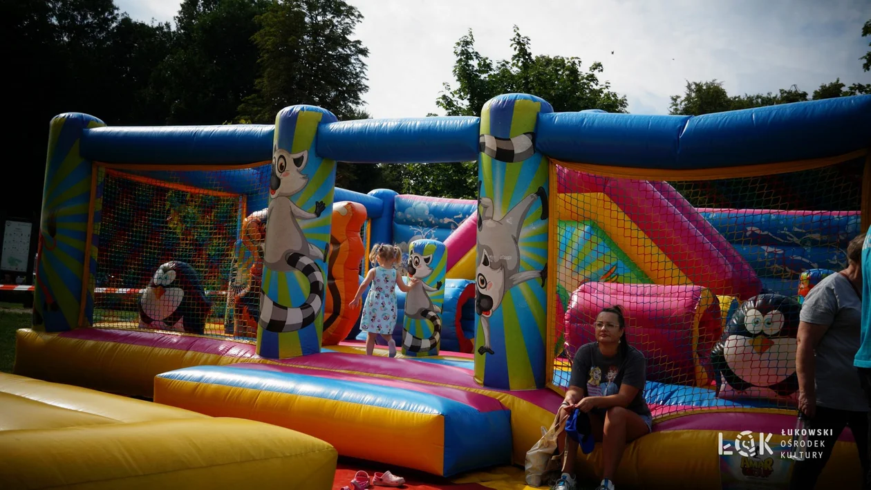 Festiwal Balonów, Baniek Mydlanych i Kolorów w Parku Miejskim w Łukowie