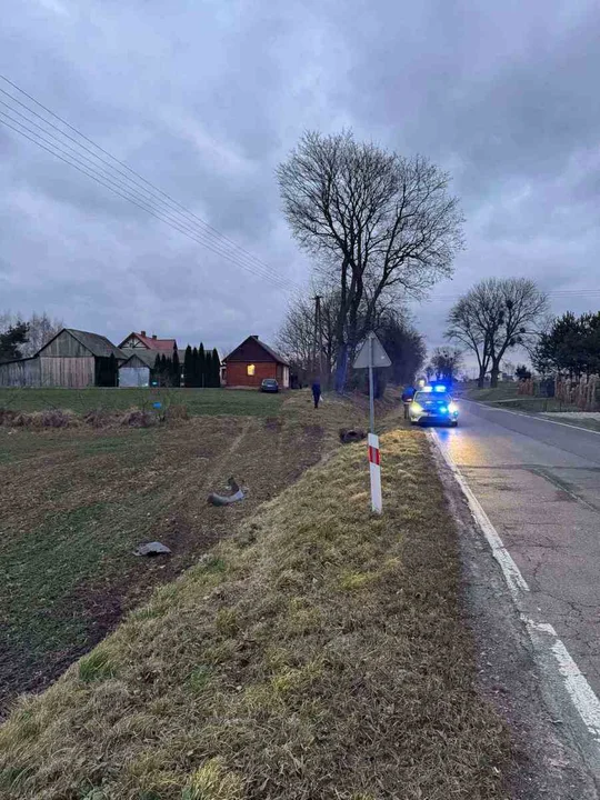 Mogło skończyć się strasznie! Lublinianin wjechał w dom