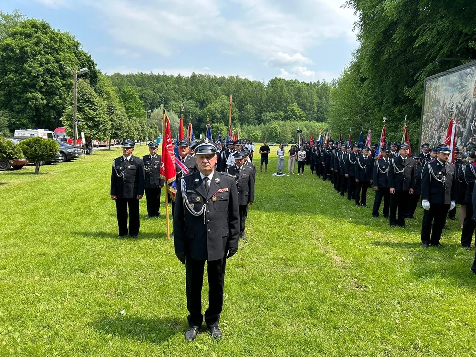 Pielgrzymka strażaków do Kębła