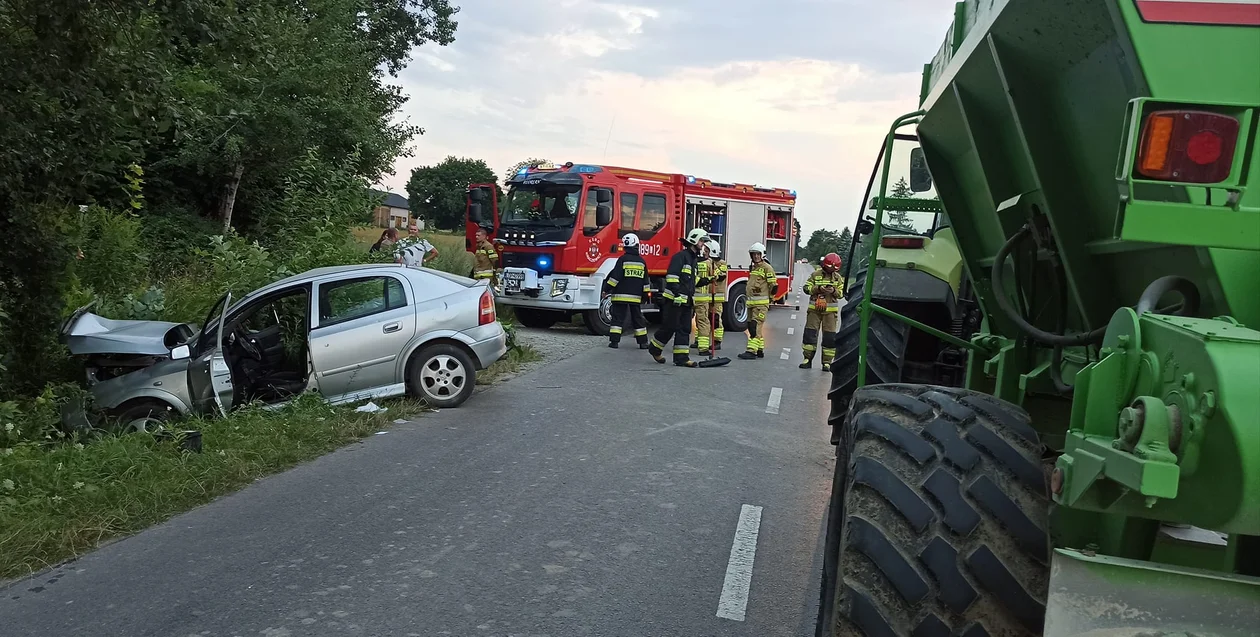 Wypadek w Szczuczkach Kolonii