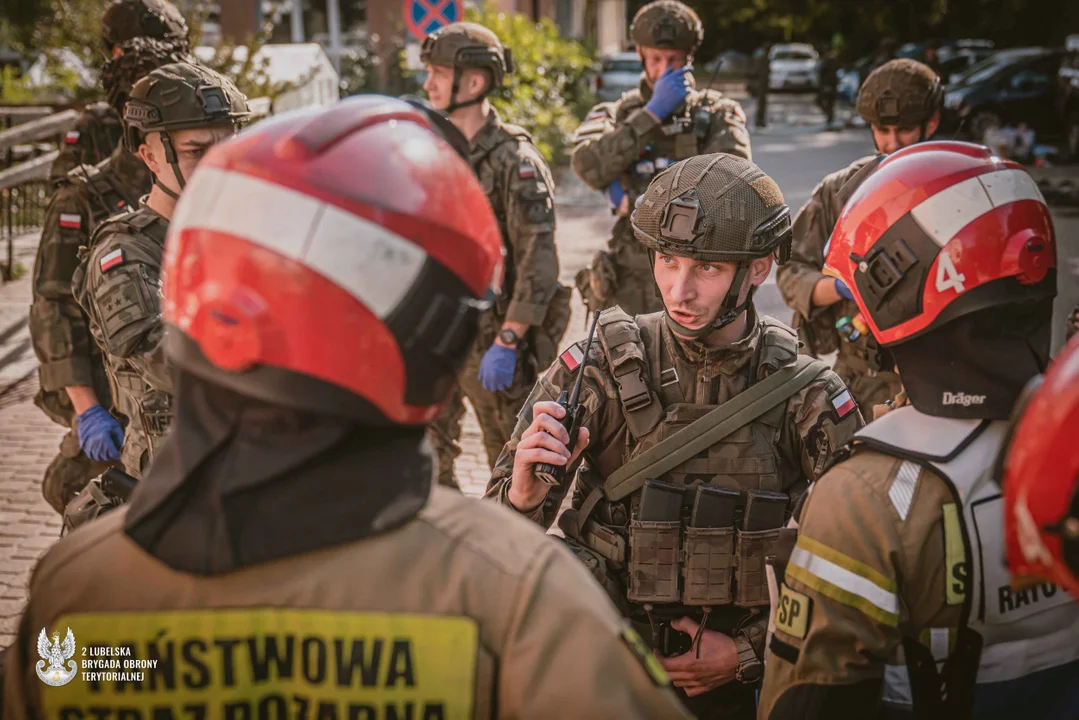 Lubelscy terytorialsi podsumowują wielkie szkolenie. "Ognista Burza-25”