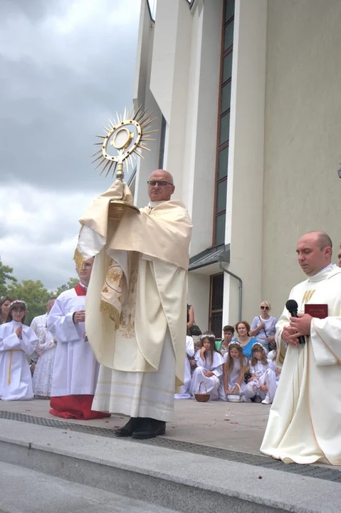 Procesja  Bożego Ciała w Puławach