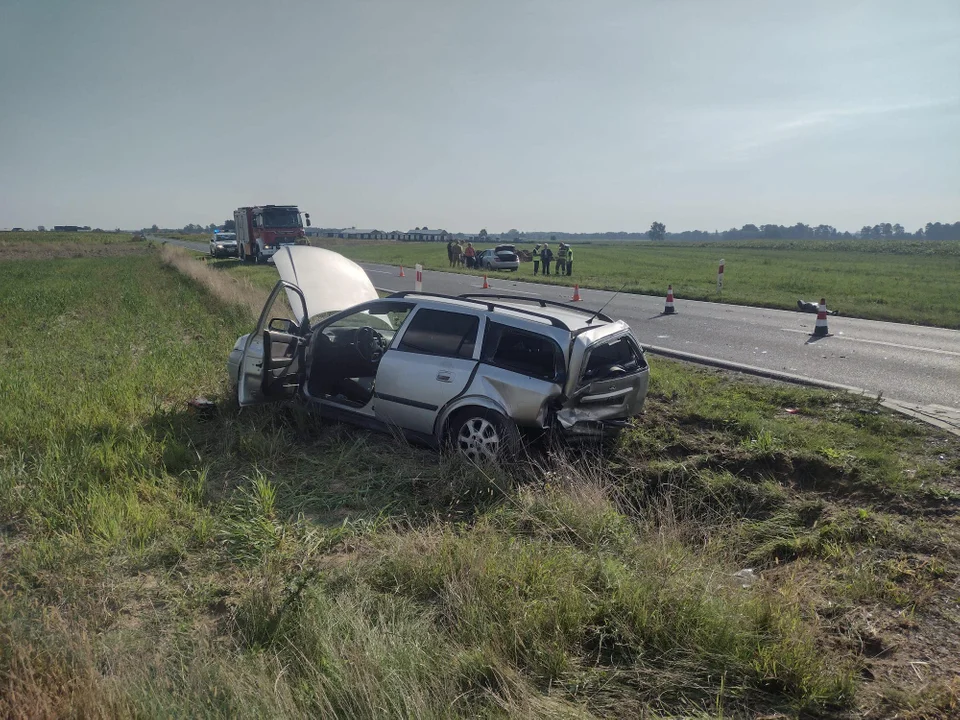 Wypadek pomiędzy Łukowem a Żelechowem