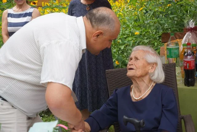 100 - lecie urodzin mieszkanki gminy Nałęczów