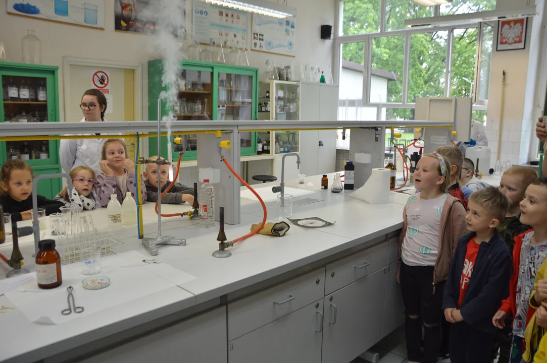Przedszkolaki poznają tajniki chemii i informatyki (galeria) - Zdjęcie główne