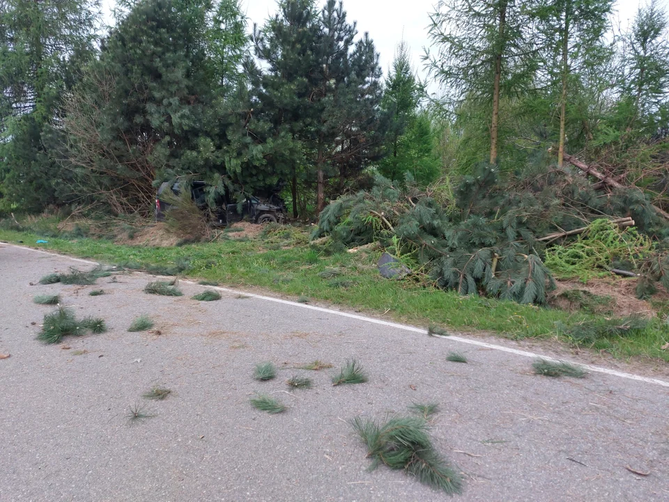 Powiat radzyński: Wypadek drogowy w m. Czemierniki. Są poszkodowani