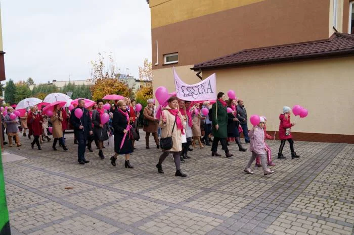 Różowy korowód Stowarzyszenia Amazonki Łęczna - Zdjęcie główne