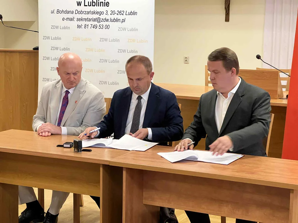Podpisanie umowy na obwodnicę Tarnogrodu