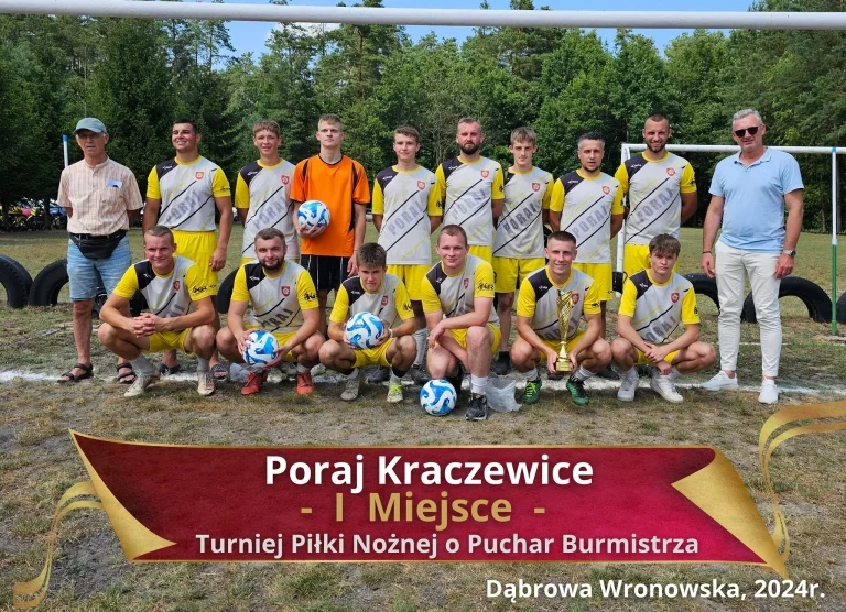 Poniatowa: Poraj Kraczewice z pucharem (ZDJĘCIA) - Zdjęcie główne