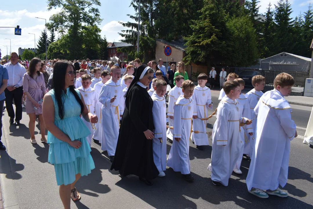 Święto Bożego Ciała w parafii Matki Kościoła w Łukowie