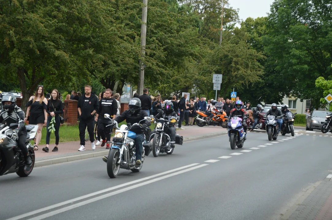 Tak przyjaciele pożegnali tragicznie zmarła motocyklistkę