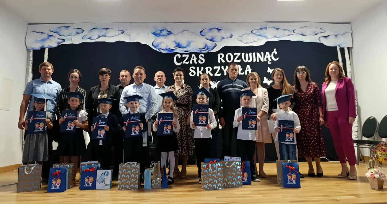 Pasownie pierwszaków w Bidaczowie