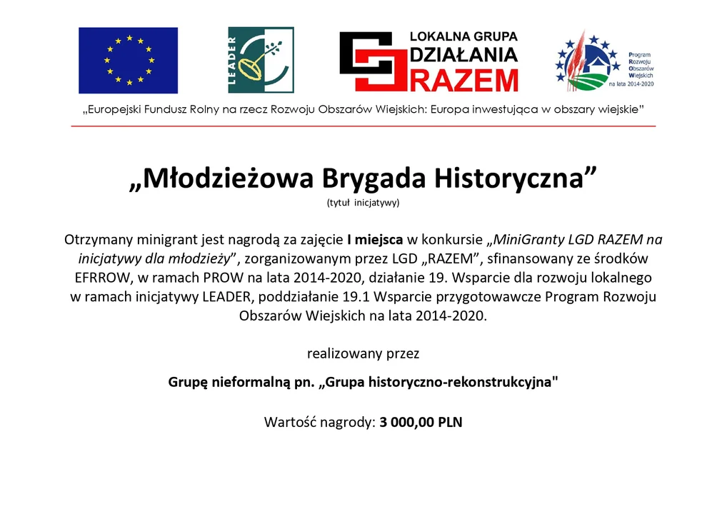 Młodzi pasjonaci zaprosili kolegów na piknik historyczny