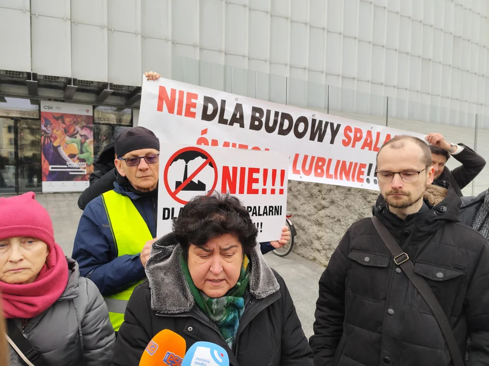 Lublin: "Protestujemy przeciwko budowie jakichkolwiek spalarni". Ekolodzy kontynuują swoją walkę